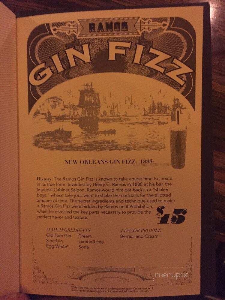 Union Lodge No.1 - Denver, CO menu_pic