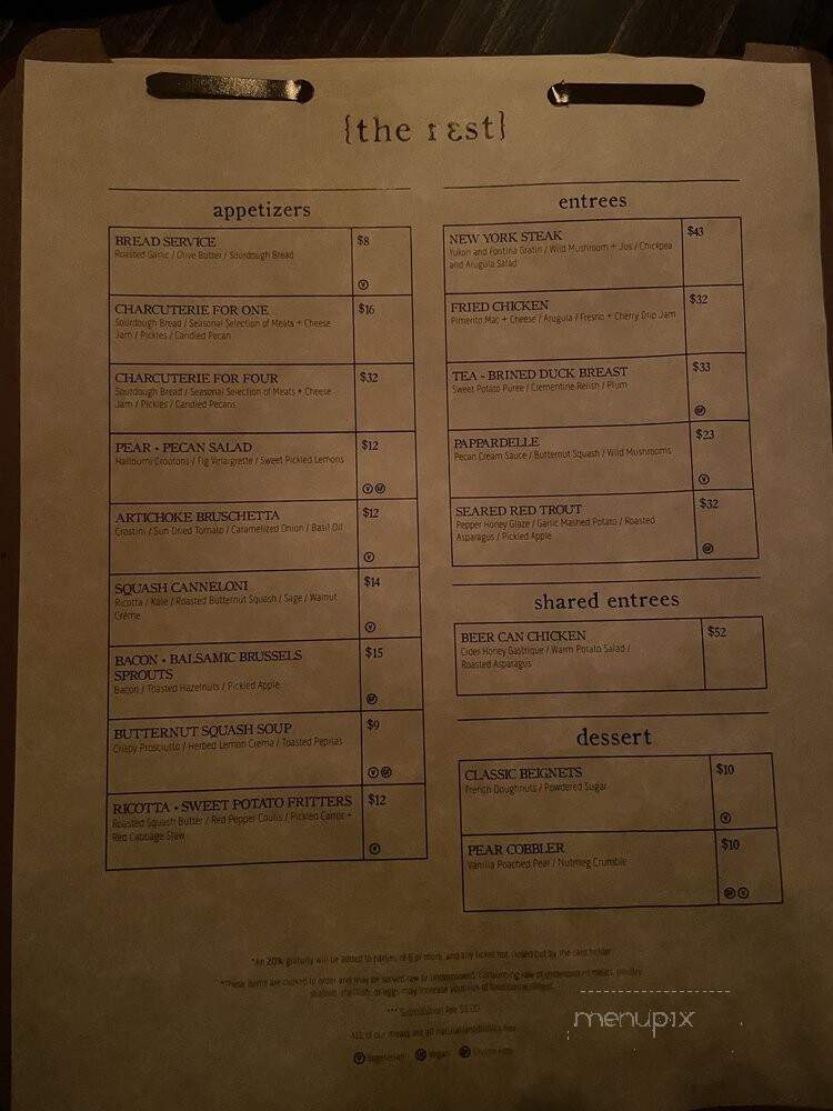 Bodega - Salt Lake City, UT menu_pic