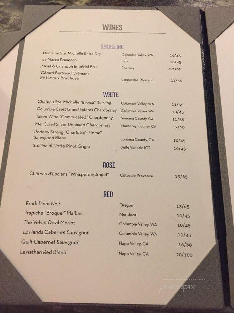 The Lounge - Las Vegas, NV menu_pic