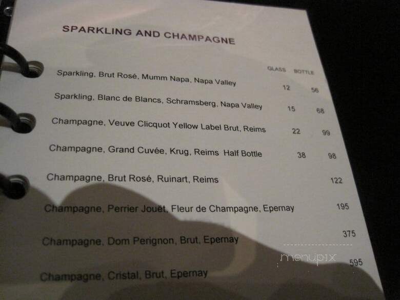 Bar Moderno - Las Vegas, NV menu_pic
