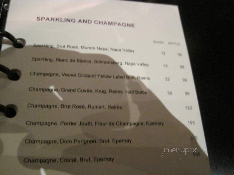 Bar Moderno - Las Vegas, NV menu_pic