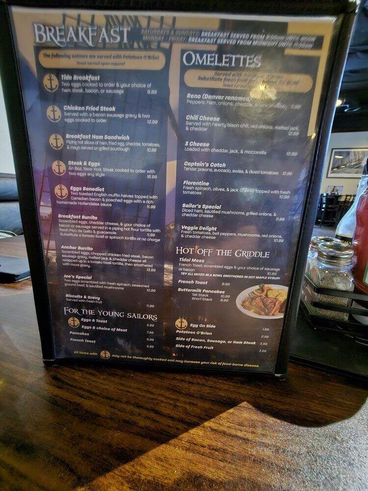 Flowing Tide Pub 5 - Reno, NV menu_pic