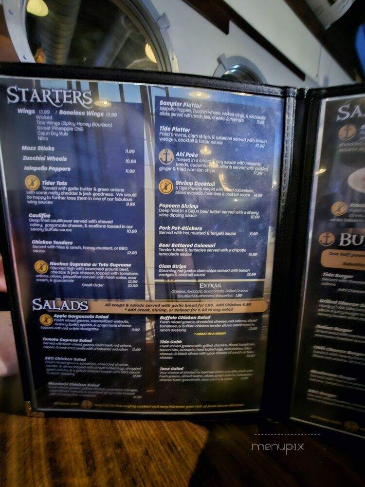 Flowing Tide Pub 5 - Reno, NV menu_pic