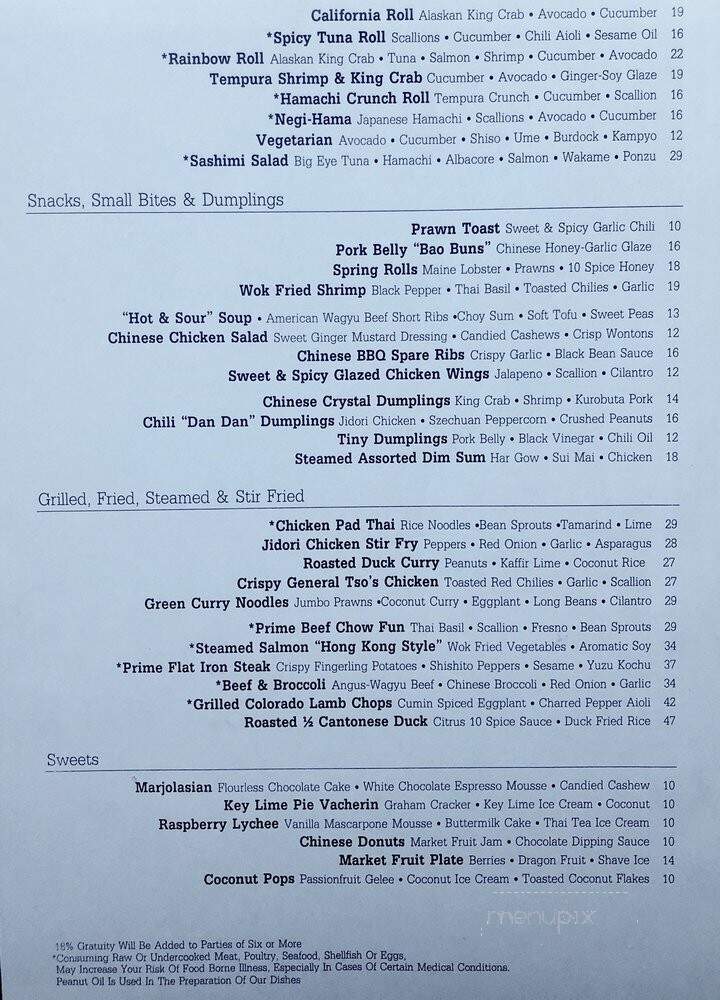 Nest - Los Angeles, CA menu_pic
