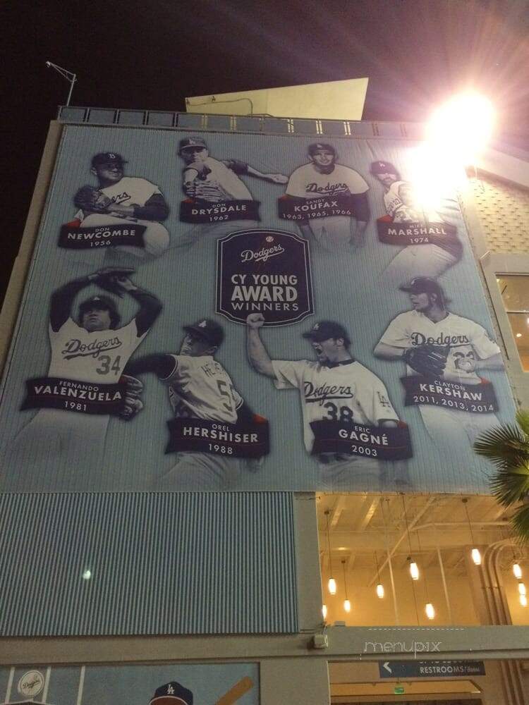 Left Field Bar & Bullpen Overlook - Los Angeles, CA menu_pic