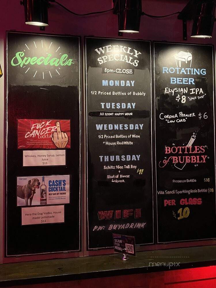 The Craftsman Bar and Kitchen - Santa Monica, CA menu_pic