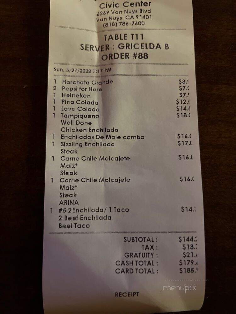 Los Tres Hermanos - Van Nuys, CA