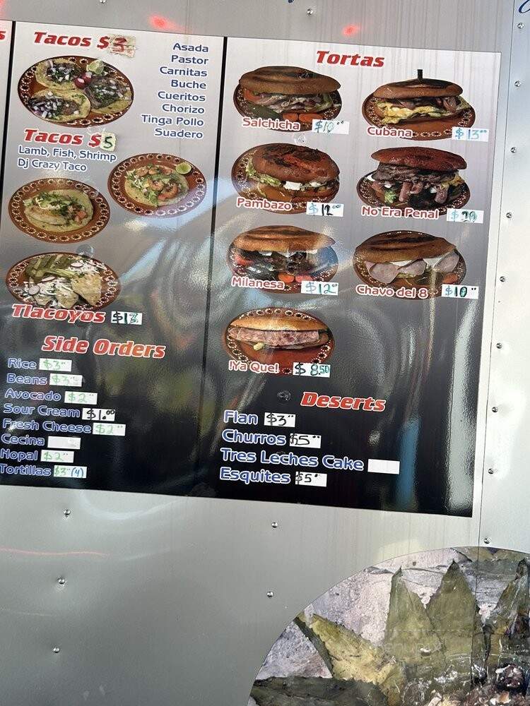 Cartlandia - Portland, OR menu_pic