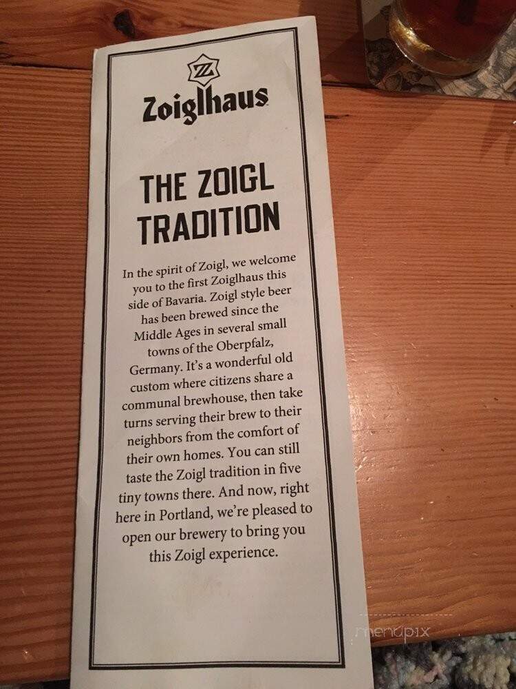 Zoiglhaus Brewing Company - Portland, OR