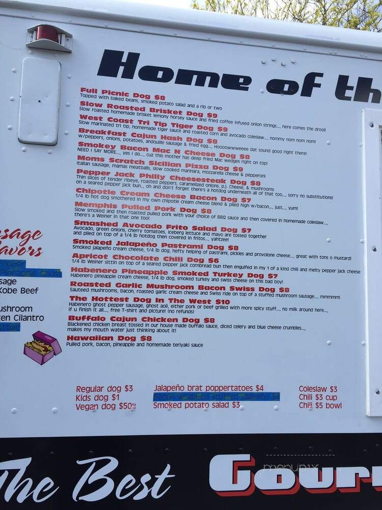 Big Fat Weiners - Portland, OR menu_pic