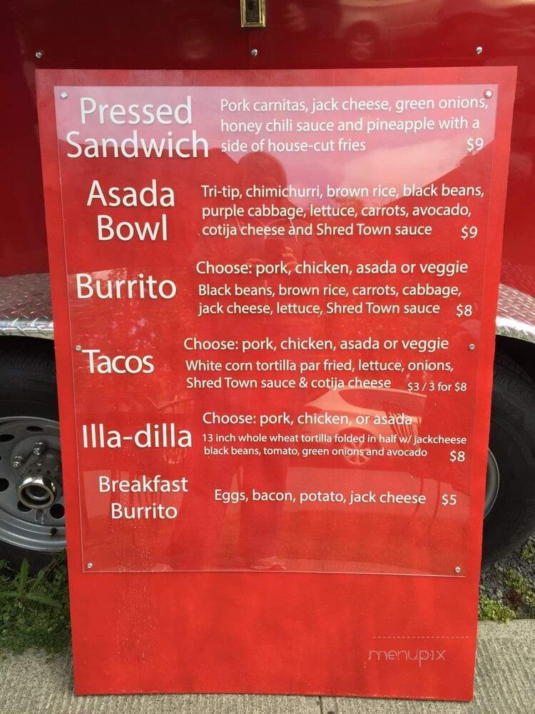 Shred Town Food Cart - Bend, OR