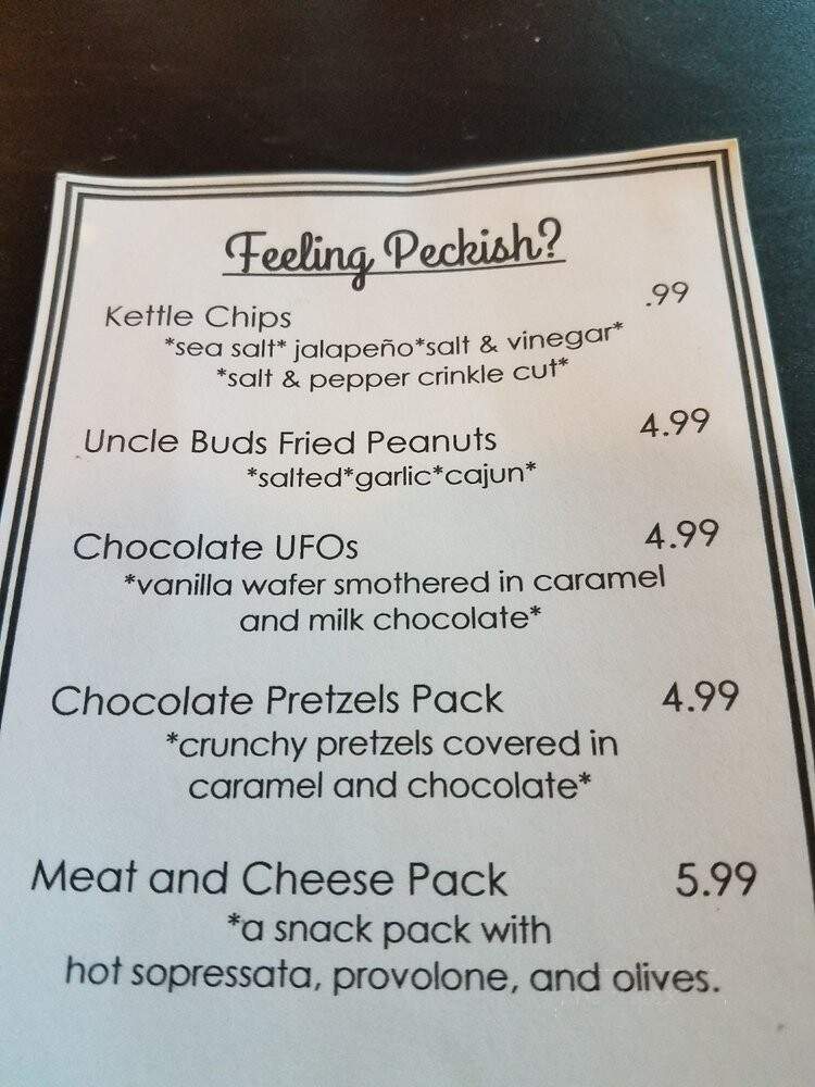 Brigid's Bottleshop - Edmonds, WA menu_pic