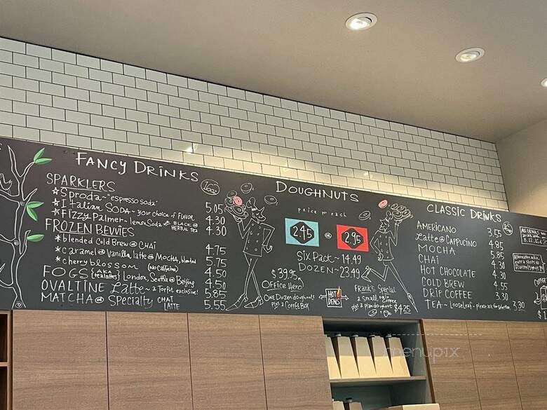 Top Pot Doughnuts - Seattle, WA menu_pic