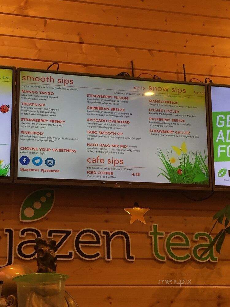 Jazen Tea Seattle - Seattle, WA menu_pic