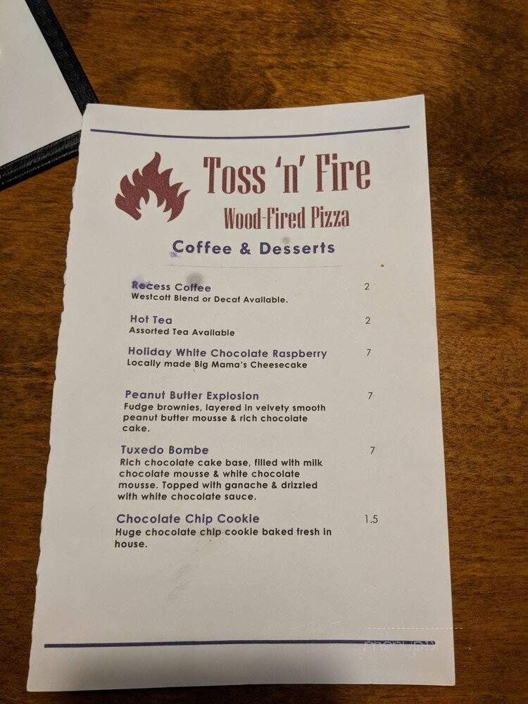 Toss 'n' Fire Wood-Fired Pizza - East Syracuse, NY