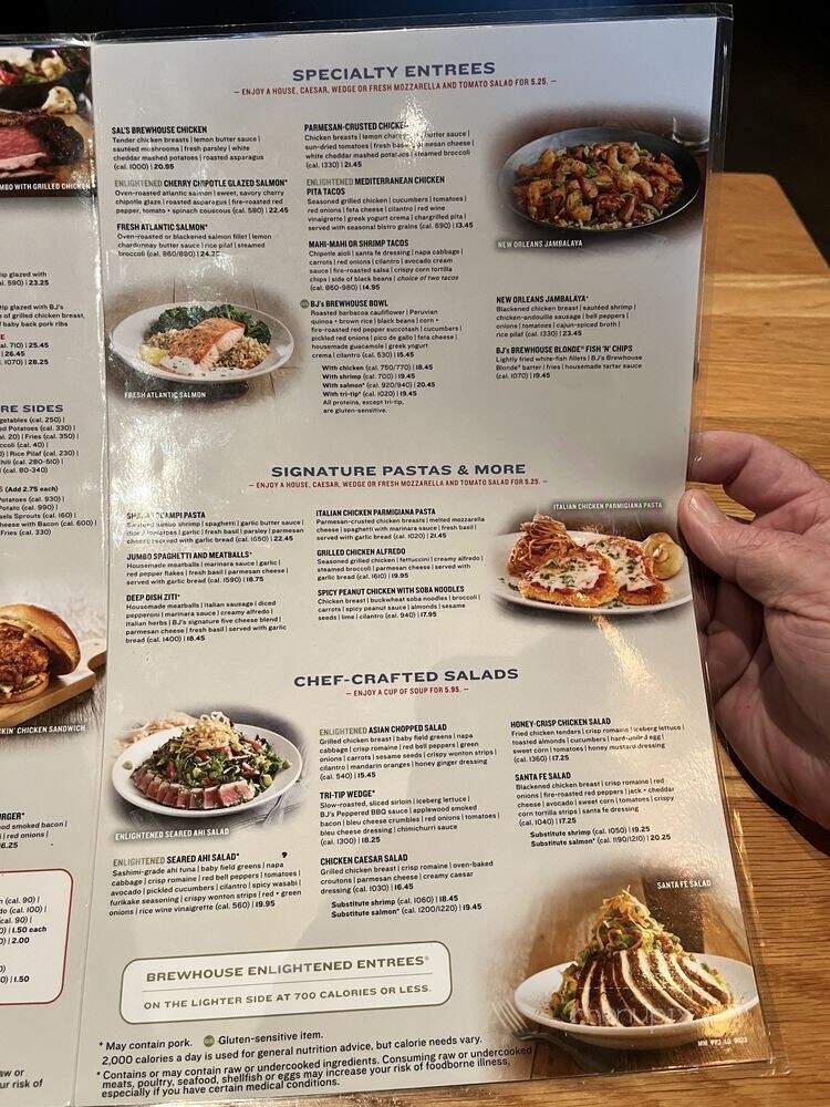 BJ's Restaurant & Brewhouse - Pittsburgh, PA menu_pic