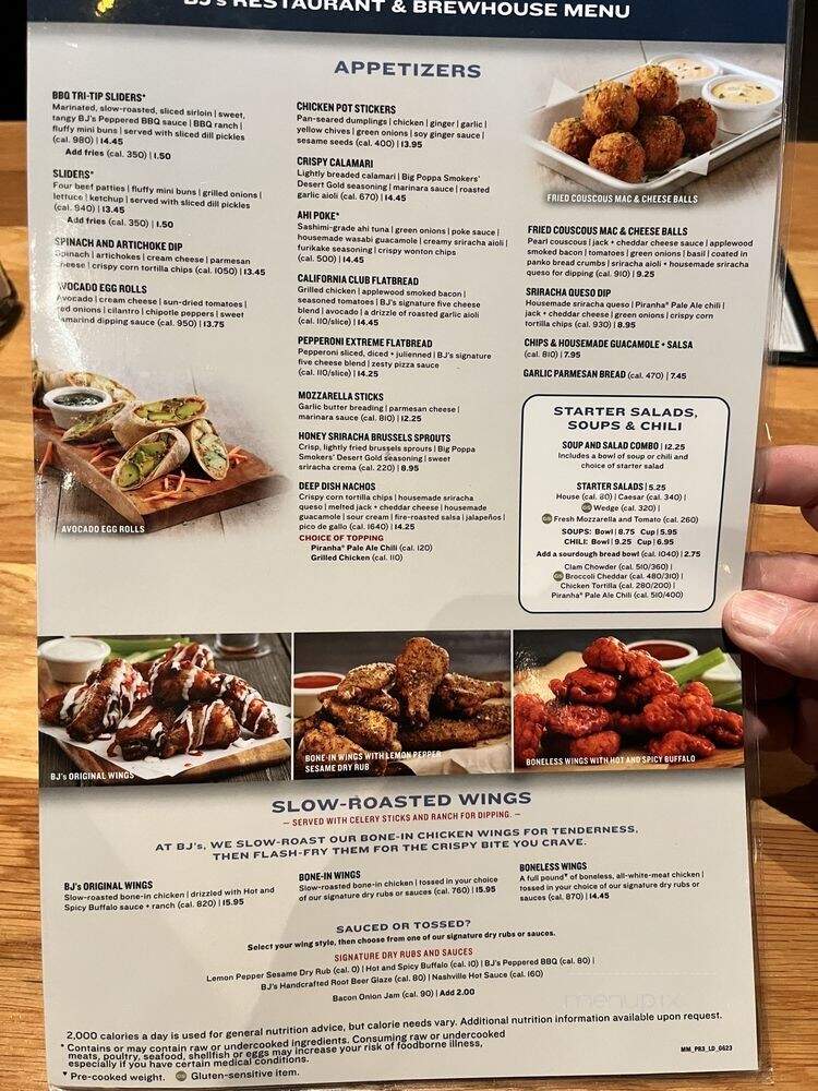 BJ's Restaurant & Brewhouse - Pittsburgh, PA menu_pic