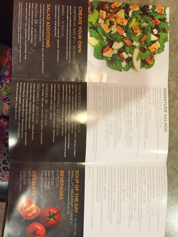 Huntingdon Valley Salad Works - Huntingdon Valley, PA menu_pic