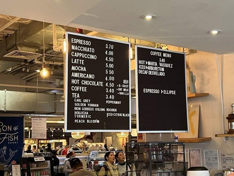 Peregrine Espresso - Washington, DC menu_pic