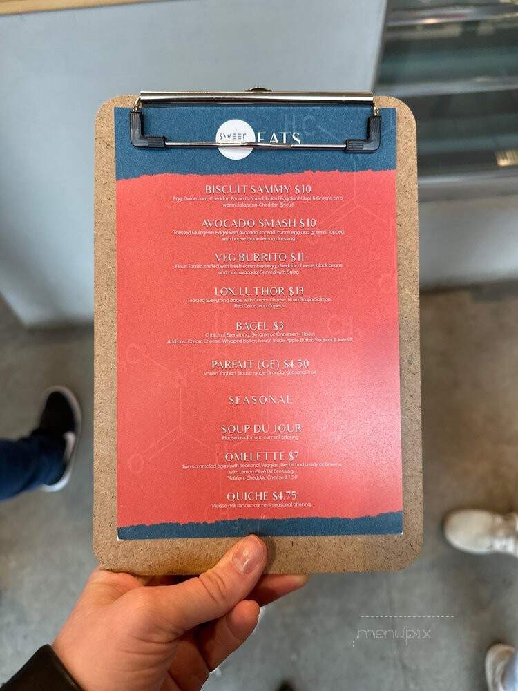 Sweet Science Coffee - Washington, DC menu_pic