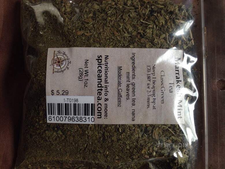 The Spice & Tea Exchange of Alexandria - Alexandria, VA menu_pic