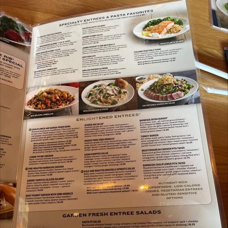 BJ's Restaurant & Brewhouse - Newport News, VA menu_pic