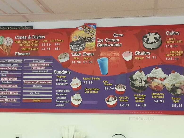 IC Scoops - Dinwiddie, VA menu_pic