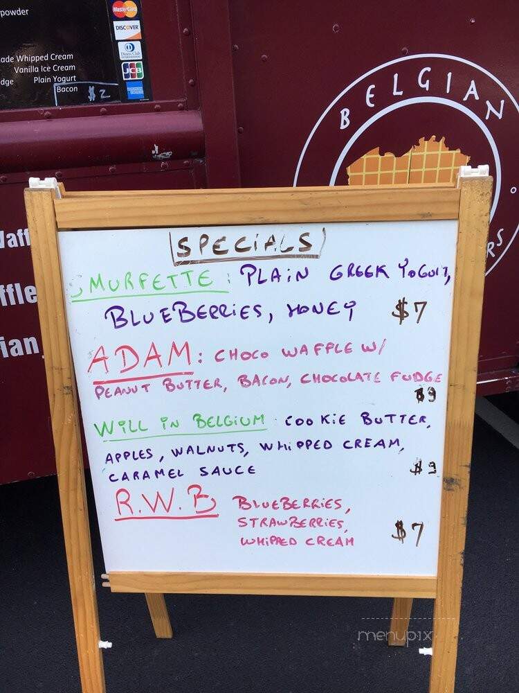 Belgian Waffle Crafters - Durham, NC menu_pic