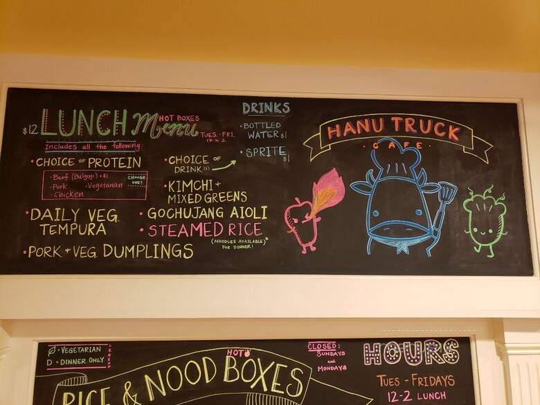 Hanu Truck - Durham, NC menu_pic