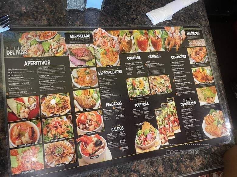 El Pescador Bar & Grill - El Monte, CA menu_pic