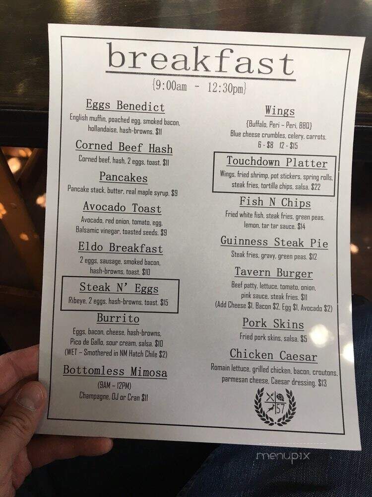 Eldorado Bar and Grill - Long Beach, CA menu_pic