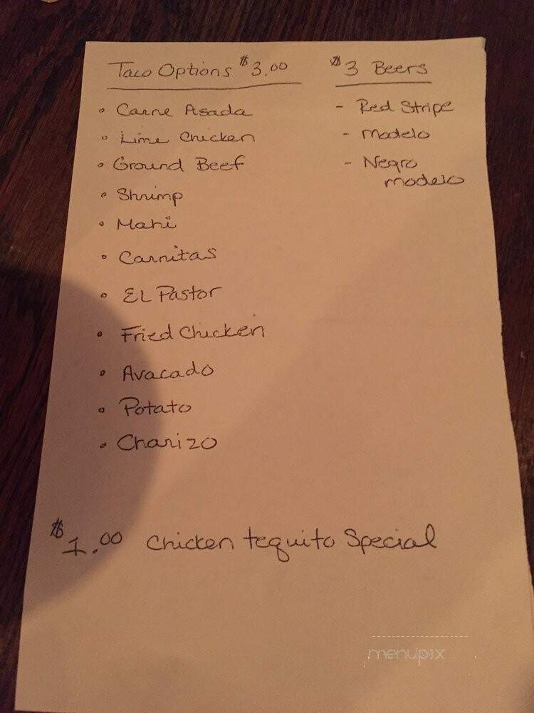 The Wayfarer - Costa Mesa, CA menu_pic