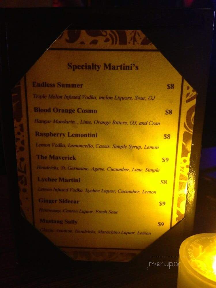 The Boulevard - Costa Mesa, CA menu_pic