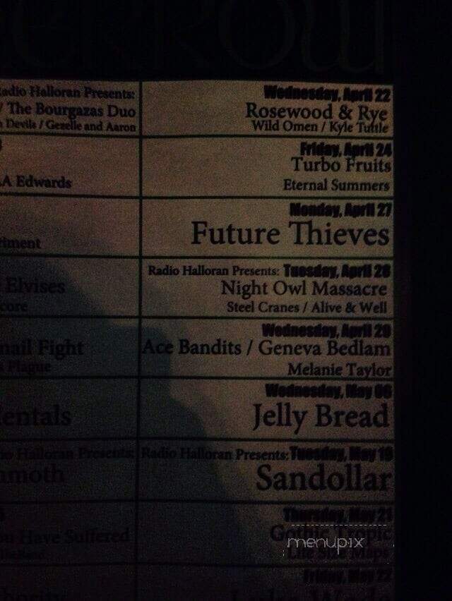 The Merrow - San Diego, CA menu_pic