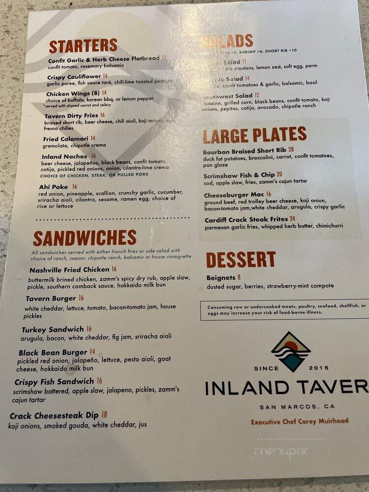Inland Tavern - San Marcos, CA