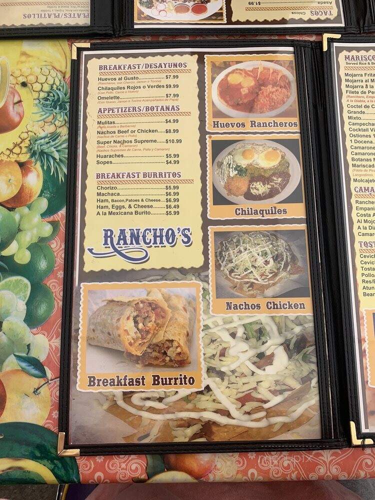 Rancho's Restaurant - Escondido, CA