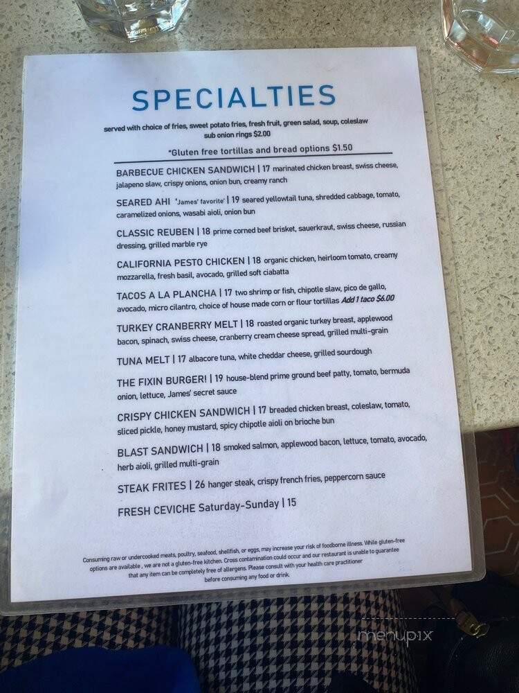 Fix A Dessert House - Palm Desert, CA menu_pic