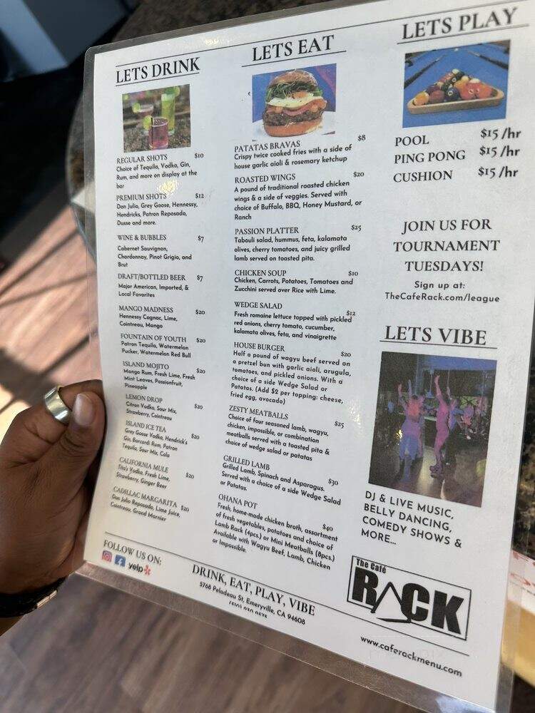 The Broken Rack - Emeryville, CA menu_pic