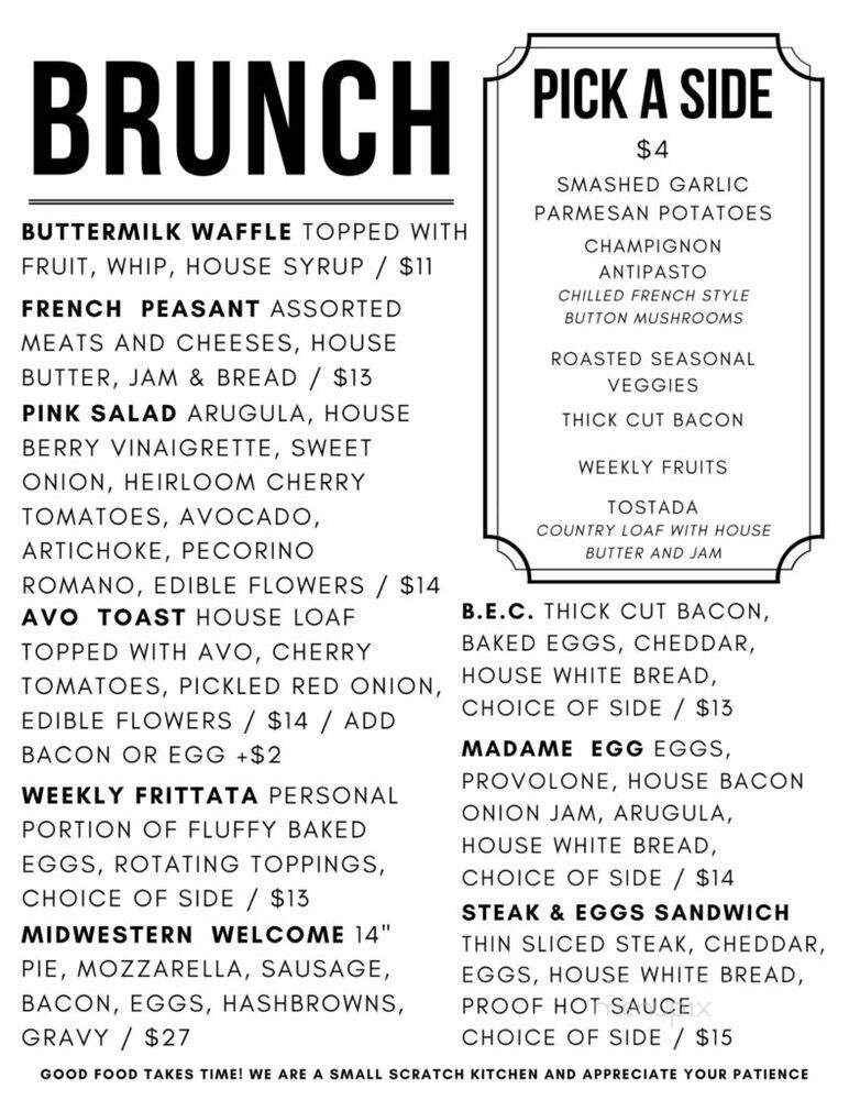 Proof Public House - Honolulu, HI menu_pic