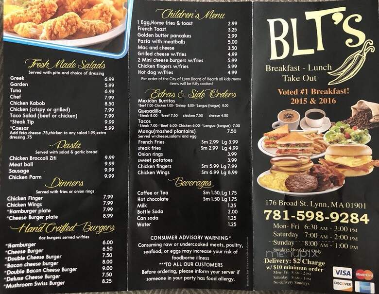 BLT'S Breakfast Lunch & Takeout - Lynn, MA
