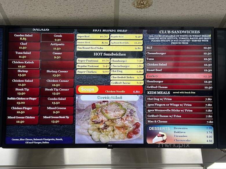 Louie's Pizza & Roast Beef - Weymouth, MA menu_pic