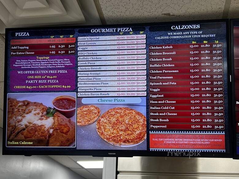 Louie's Pizza & Roast Beef - Weymouth, MA menu_pic
