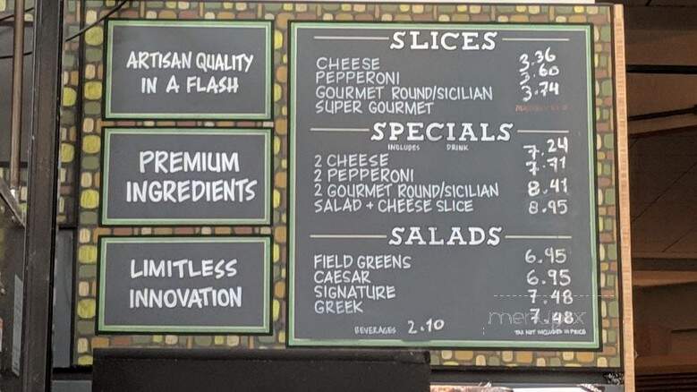 Crazy Dough's Pizza - Boston, MA menu_pic