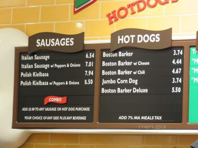 Boston Doghouse - Boston, MA menu_pic