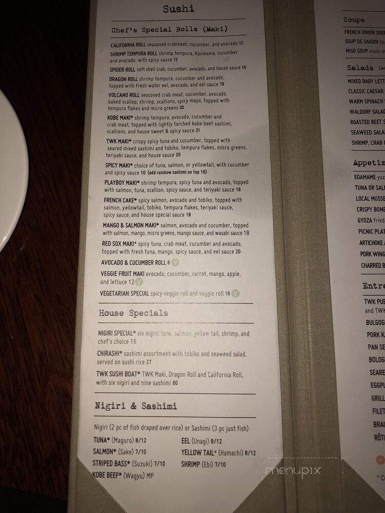 TWK - Winchester, MA menu_pic