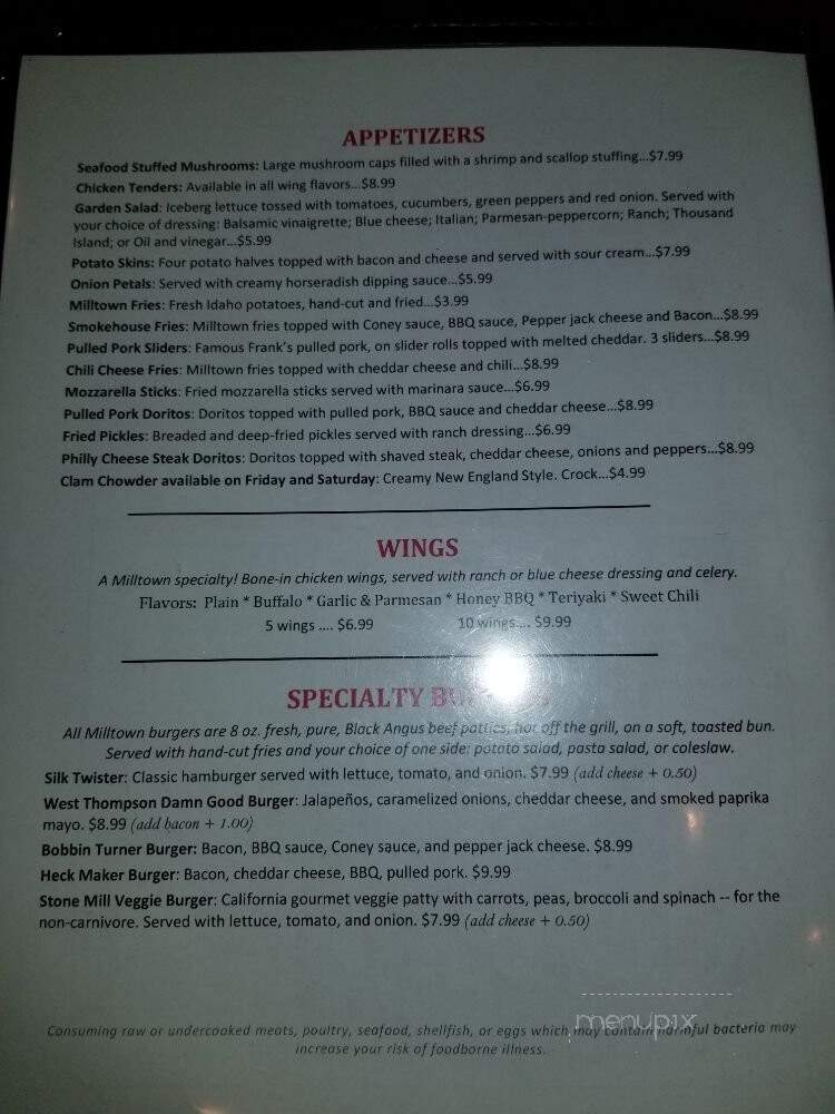 Route 12 Famous Franks - Thompson, CT menu_pic