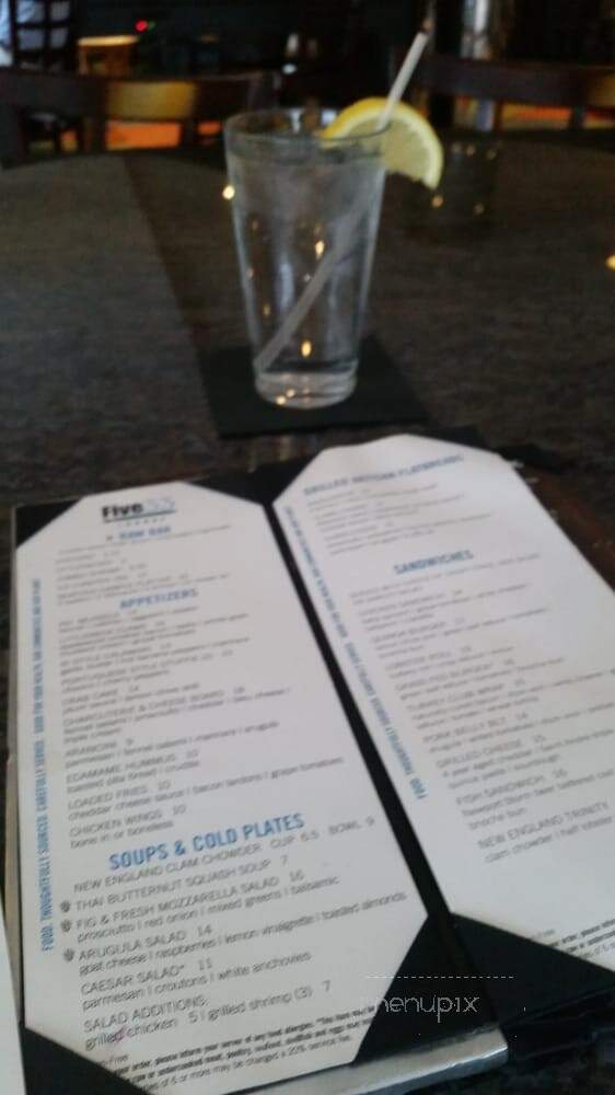 The Windward Resturant - Newport, RI menu_pic