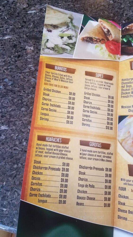 Casa Lupita - Bayonne, NJ menu_pic