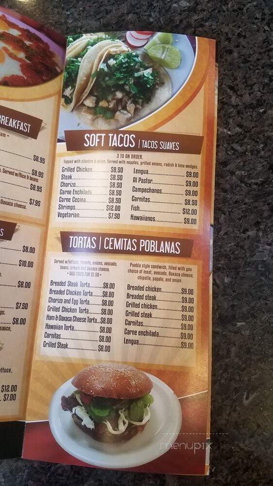 Casa Lupita - Bayonne, NJ menu_pic