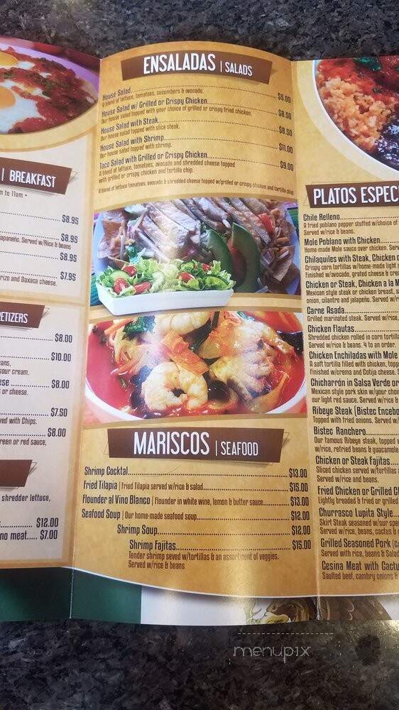 Casa Lupita - Bayonne, NJ menu_pic